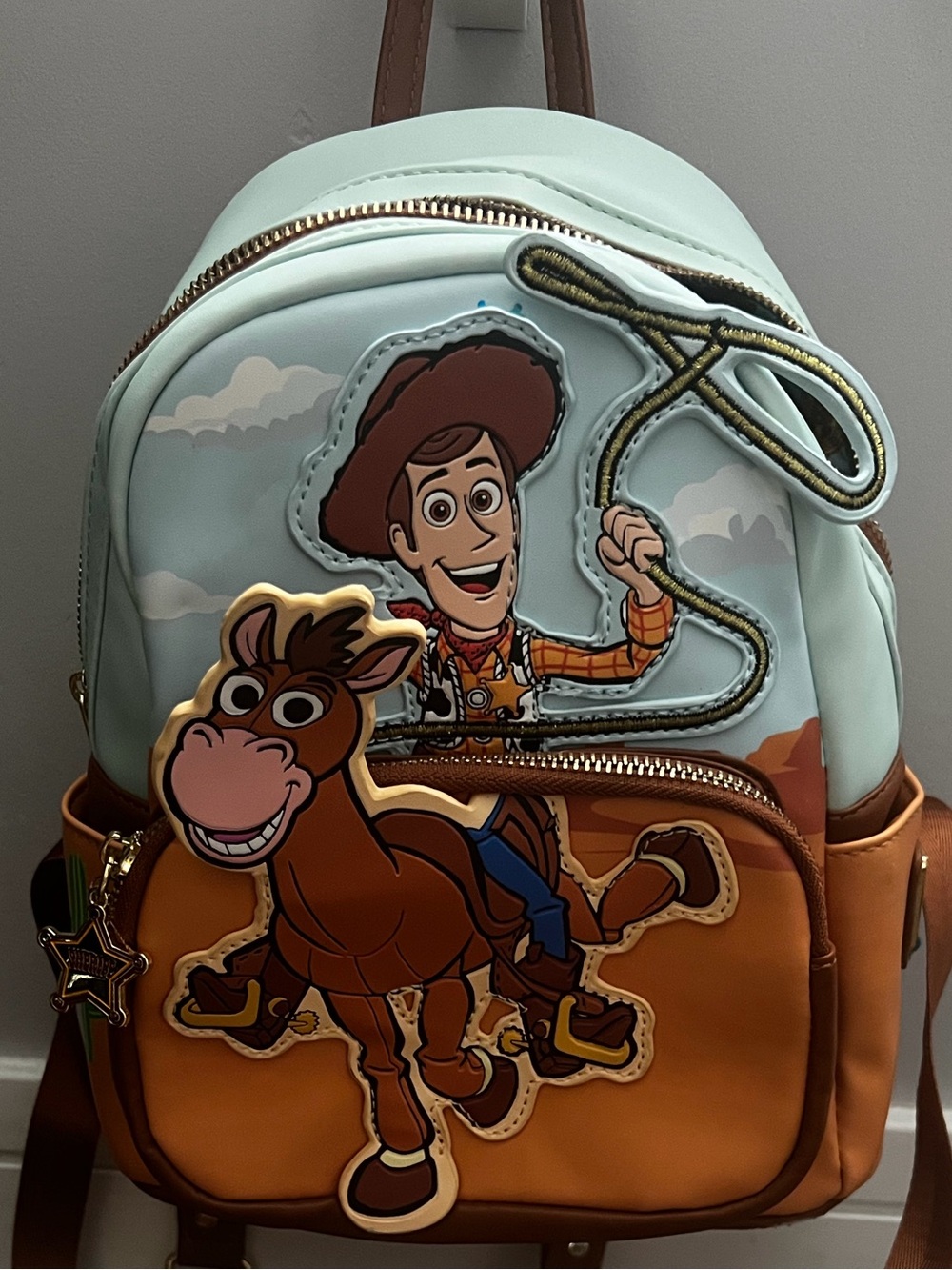 Toy Story : Woody and Bullseye Loungefly mini backpack